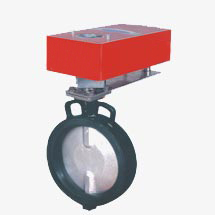 Electrical Actuator Operated Rubber Lined Butterfly Valves